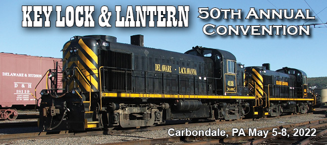 Key Lock and Lantern Convention Delaware Lackawanna Alco Locomotives