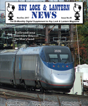 Key Lock Lantern News Cover Amtrak Acela