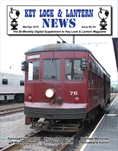 Key Lock and Lantern News Cover Electric city trolley museum